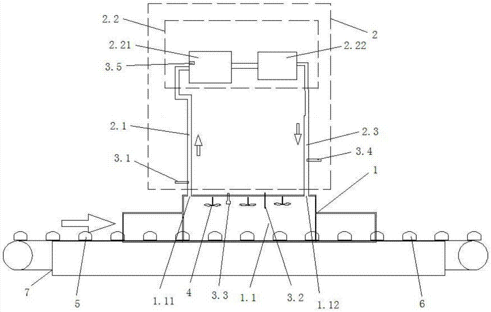 Microwave drying method and device adopted by same