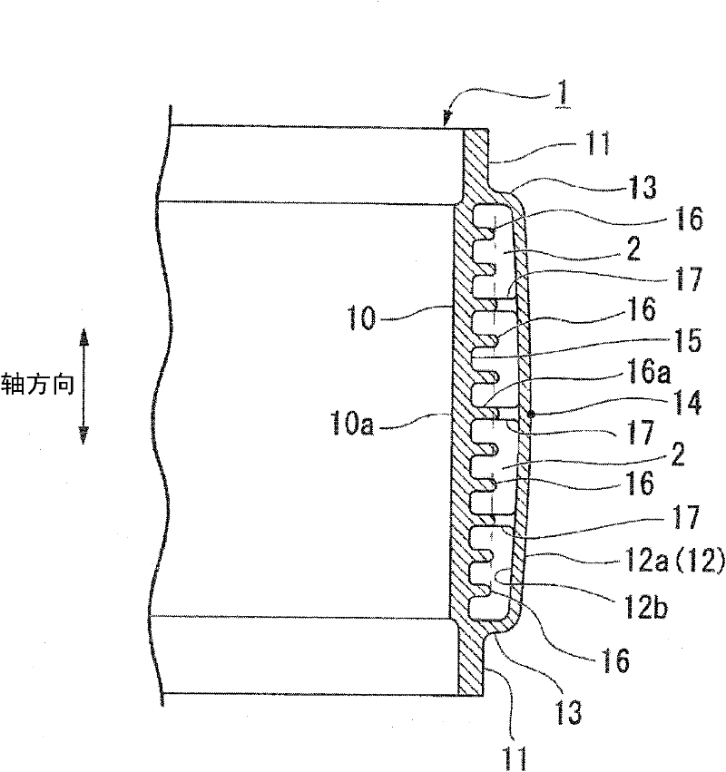 Housing of rotating motor