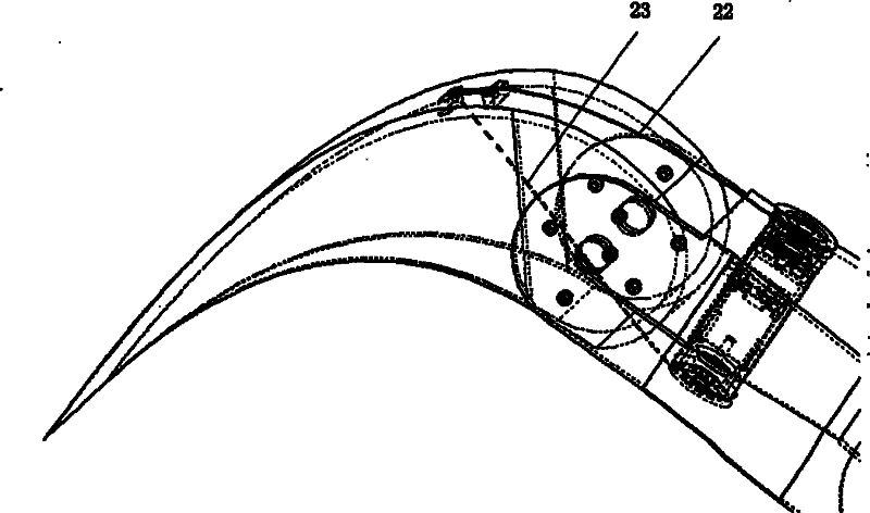 Climbing and walking dual-mode bionic cat claw mechanism