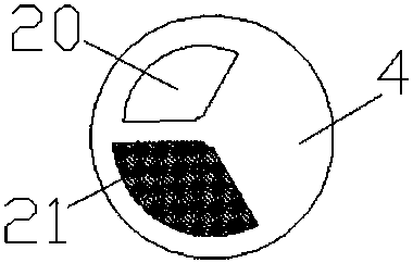 Quantitative conveying dehumidification device for plastic particles