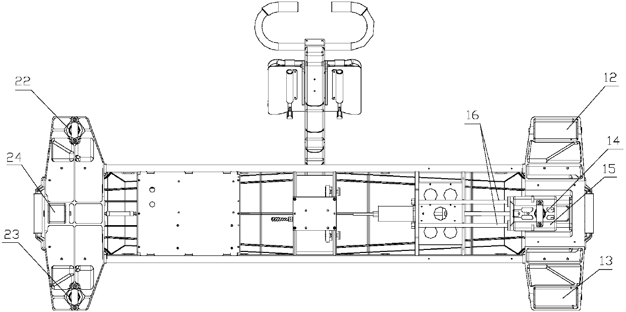 Track detector capable of automatically travelling