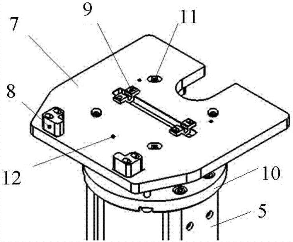 Cassette positioning device and semiconductor processing device