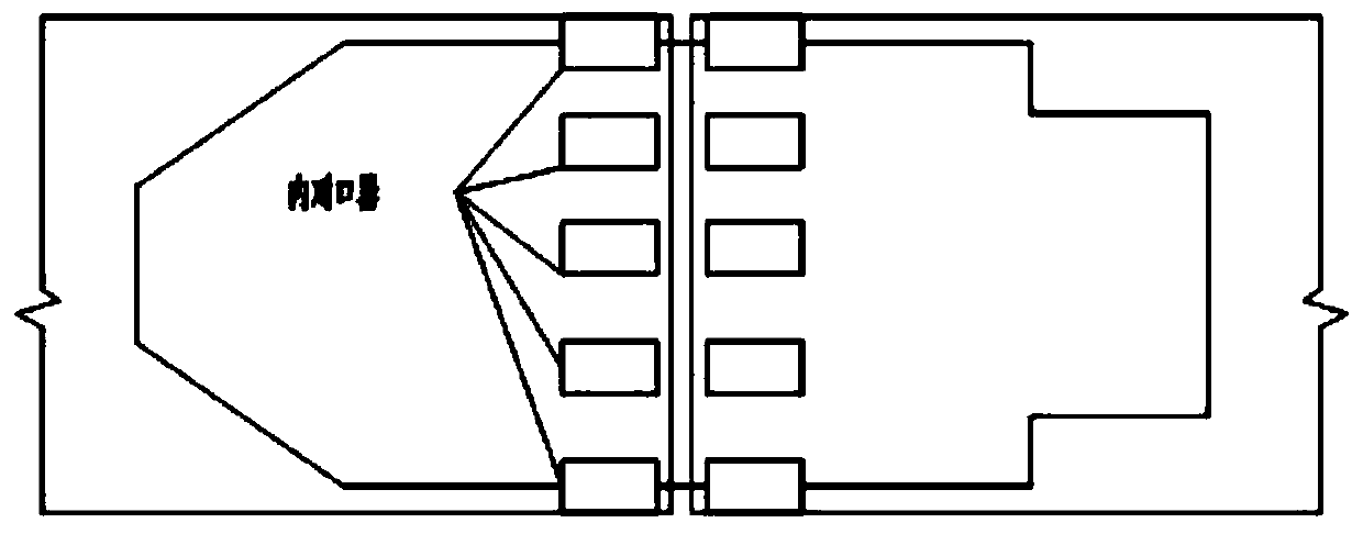 Downward automatic welding method of gas-shielded alkaline flux-cored wire for long-distance pipeline