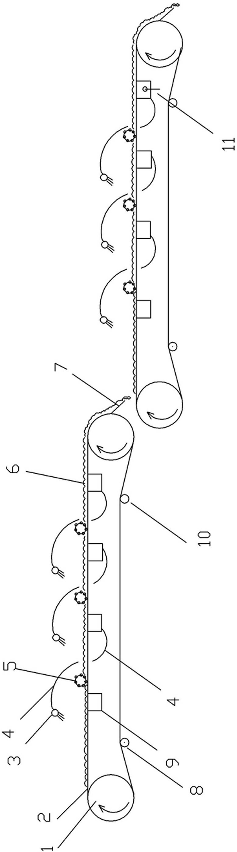 Device and method for continuously washing and purifying polyether sulfone/polyether ketone resin