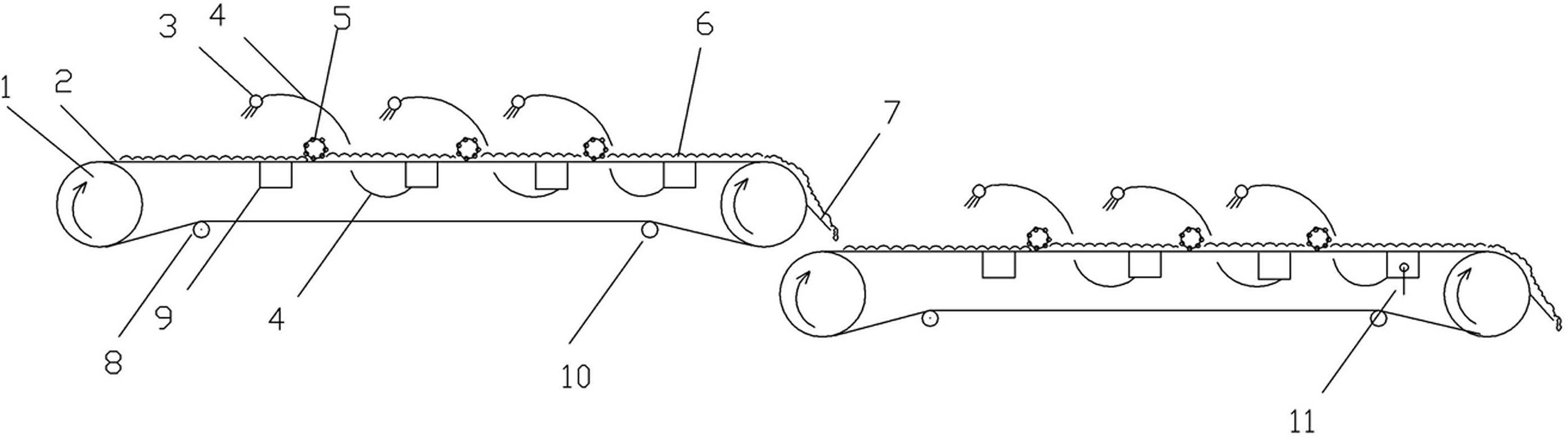 Device and method for continuously washing and purifying polyether sulfone/polyether ketone resin