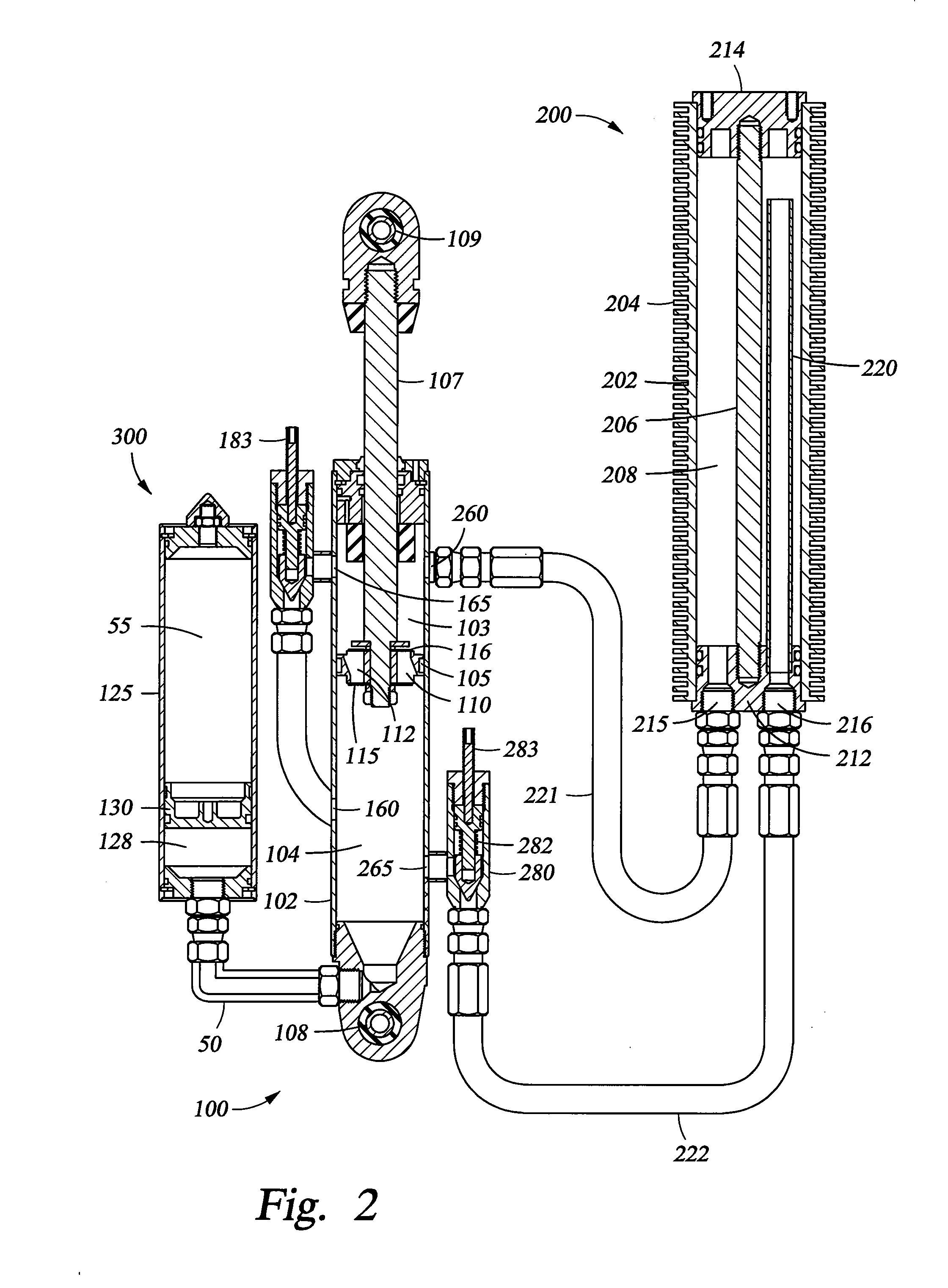 Cooler for a suspension damper