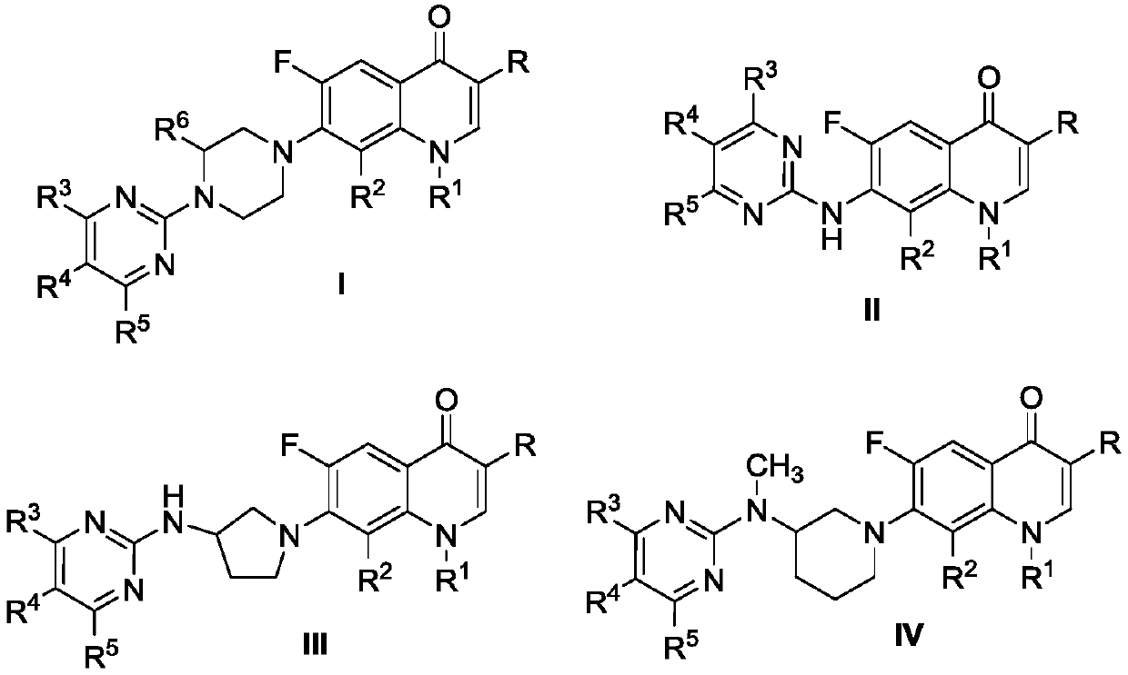 Carbostyril pyrimidine compounds and preparation method and application thereof