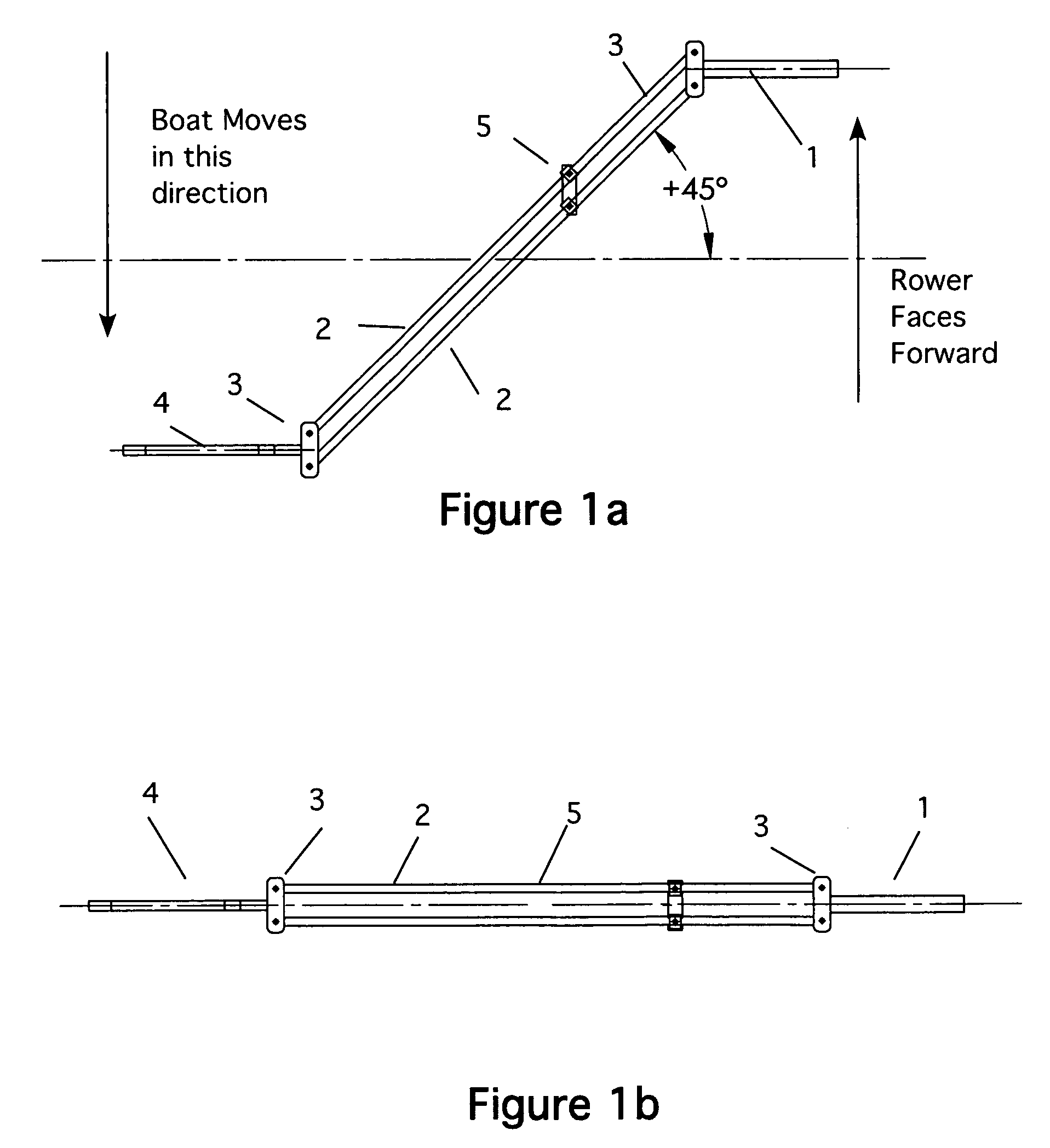 Rowing oar system