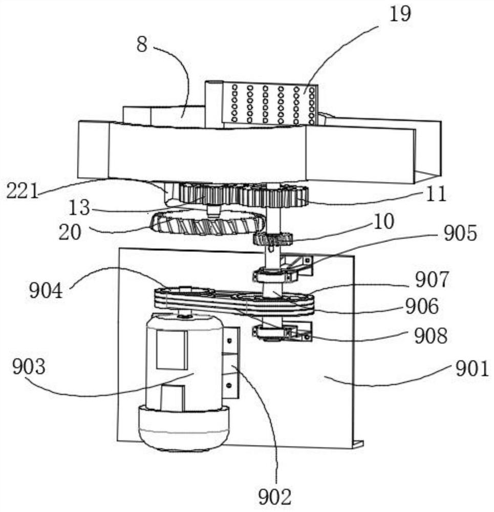 Grapefruit sorting device based on weight