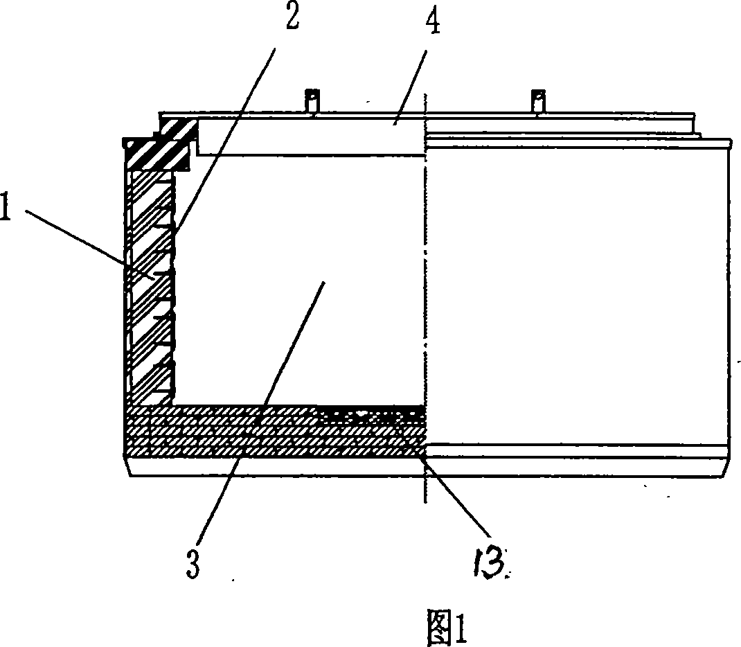 Heat treatment of large-circular piece welling heat-treating furnace and wind-forced generating tower drum flange