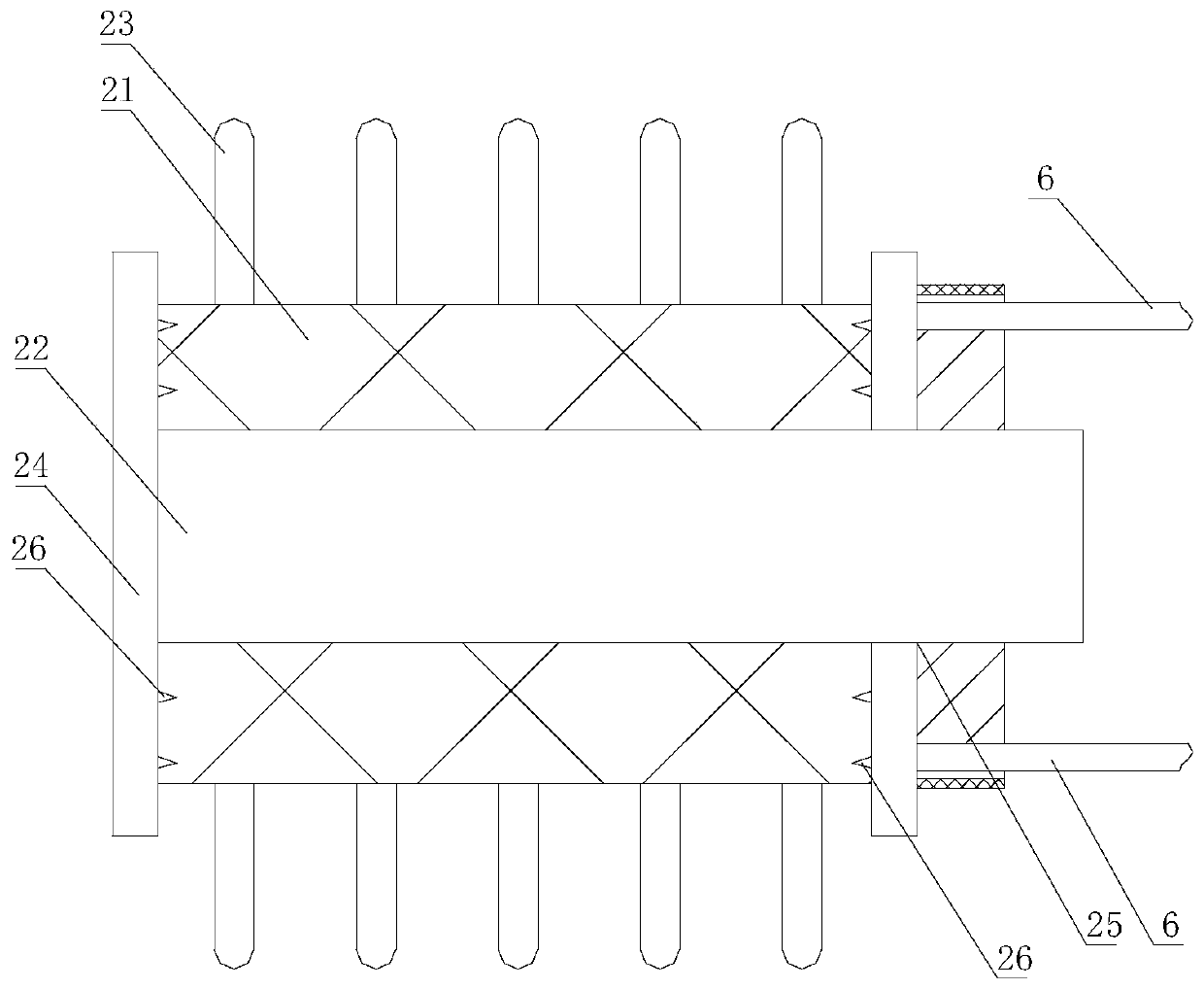 Pipeline barrier clearance patrol device