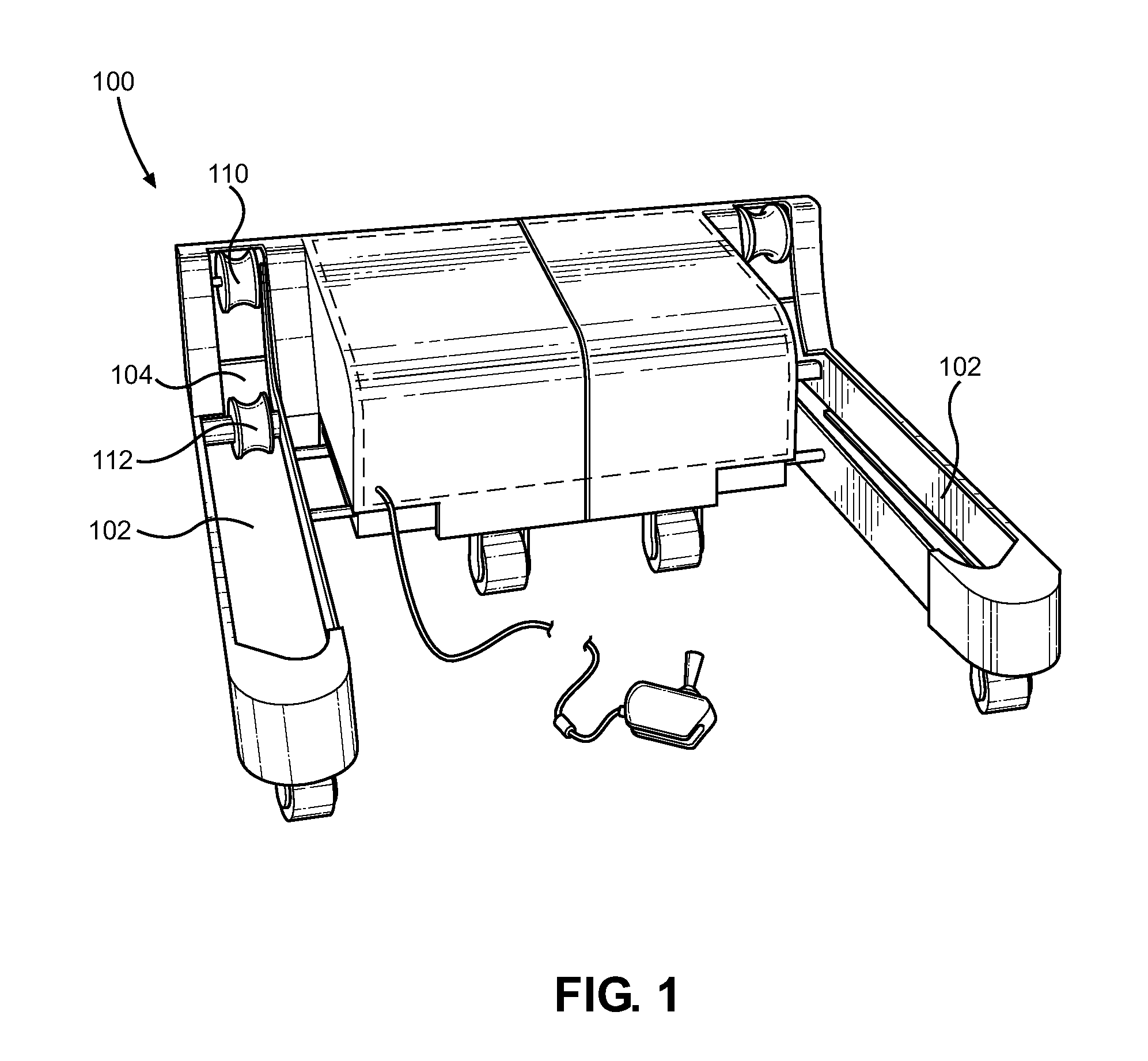 Detachable Electric Drive Unit for a Wheelchair