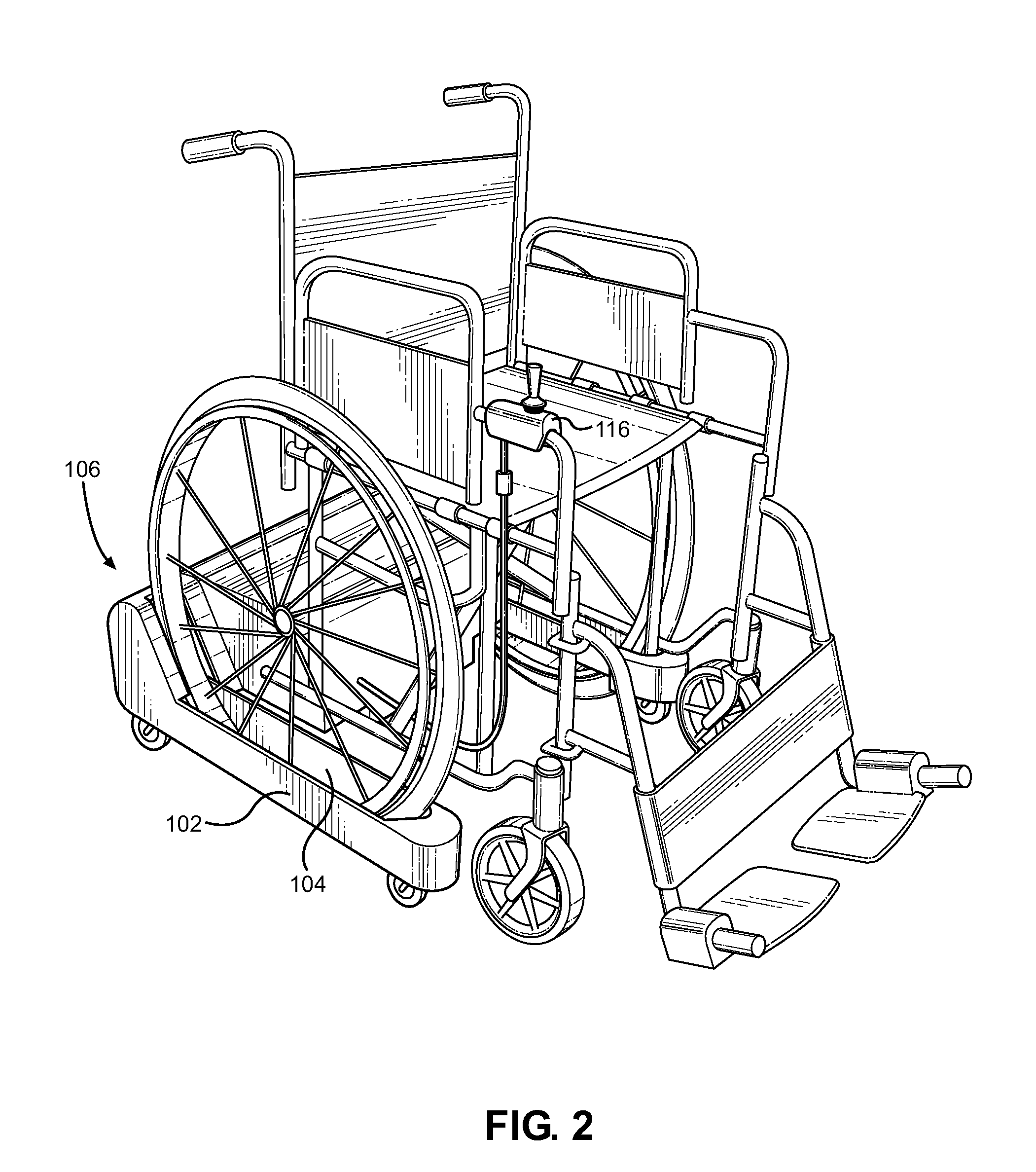 Detachable Electric Drive Unit for a Wheelchair