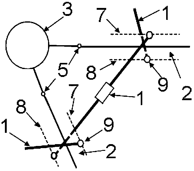 Layout for inter-blade shimmy damper of rotor wing of helicopter