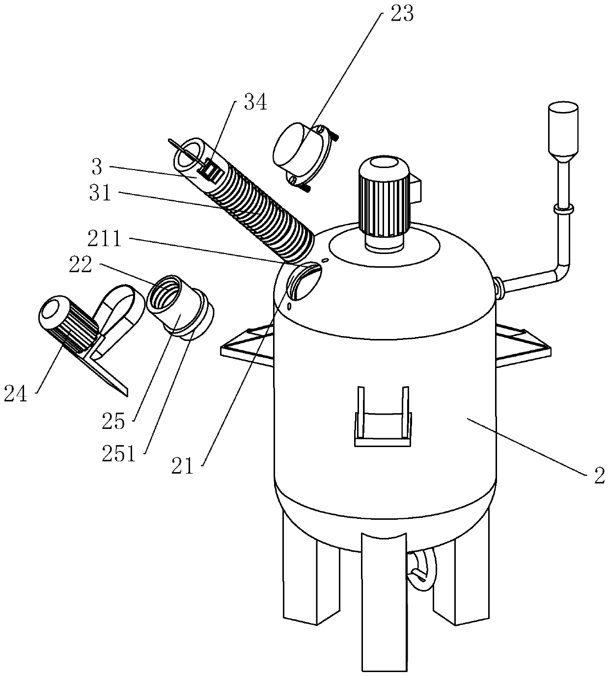 A kind of production technology of fdn superplasticizer