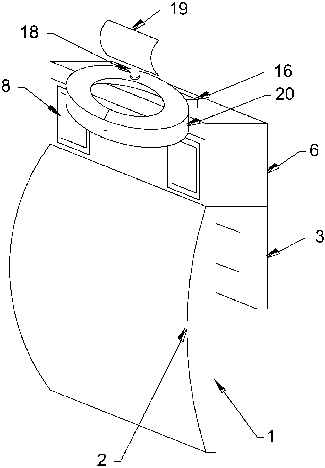 Neck-shoulder healthcare device for medical treatment