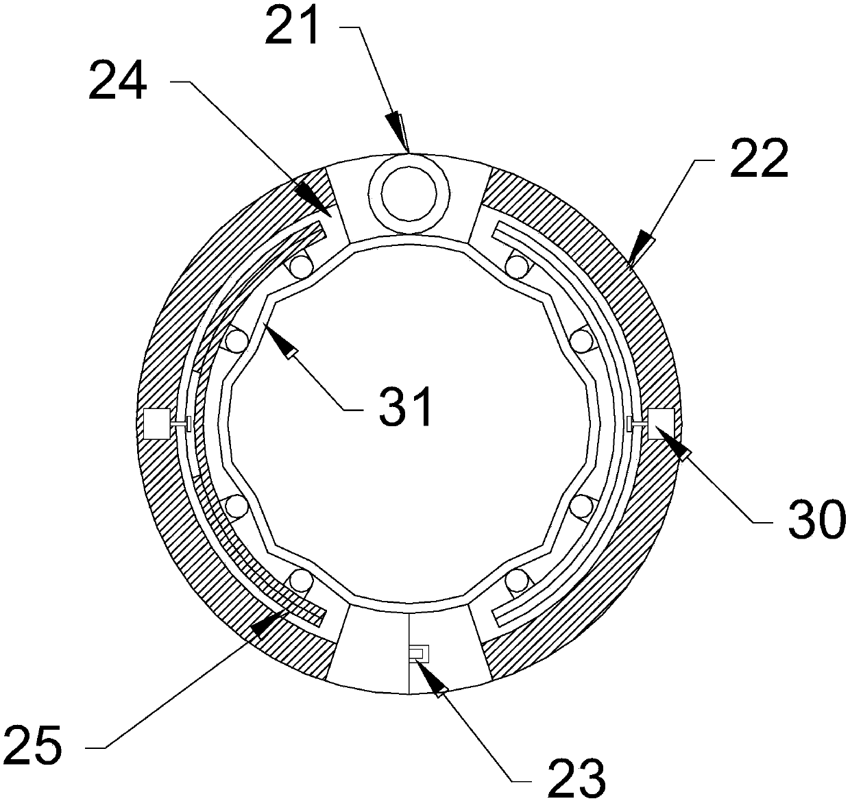 Neck-shoulder healthcare device for medical treatment