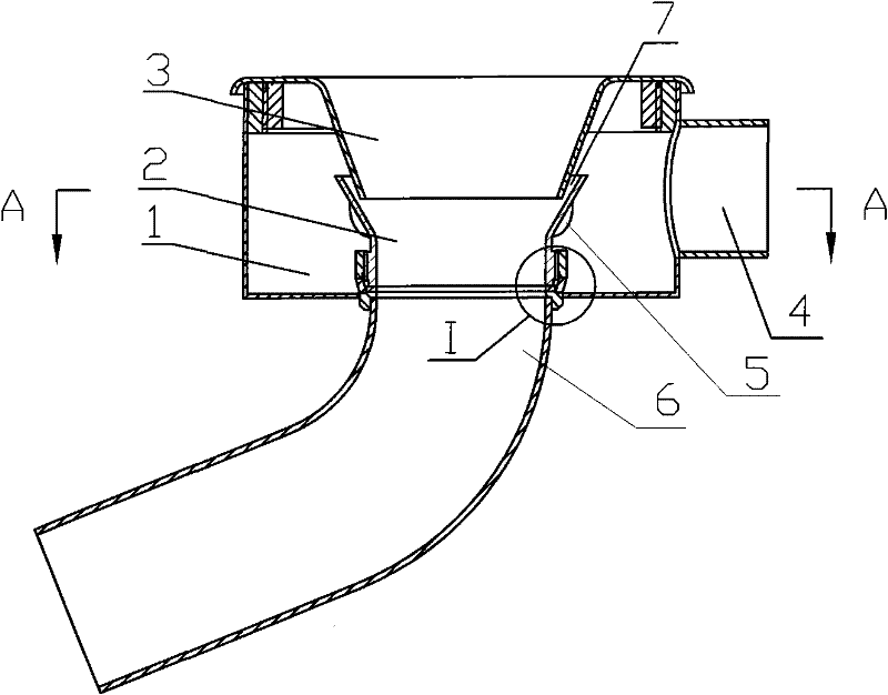 Jet overflow dyeing machine nozzle