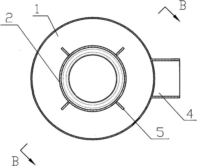 Jet overflow dyeing machine nozzle