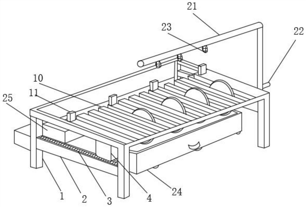 A kind of cutting processing device for aluminum sheet finishing