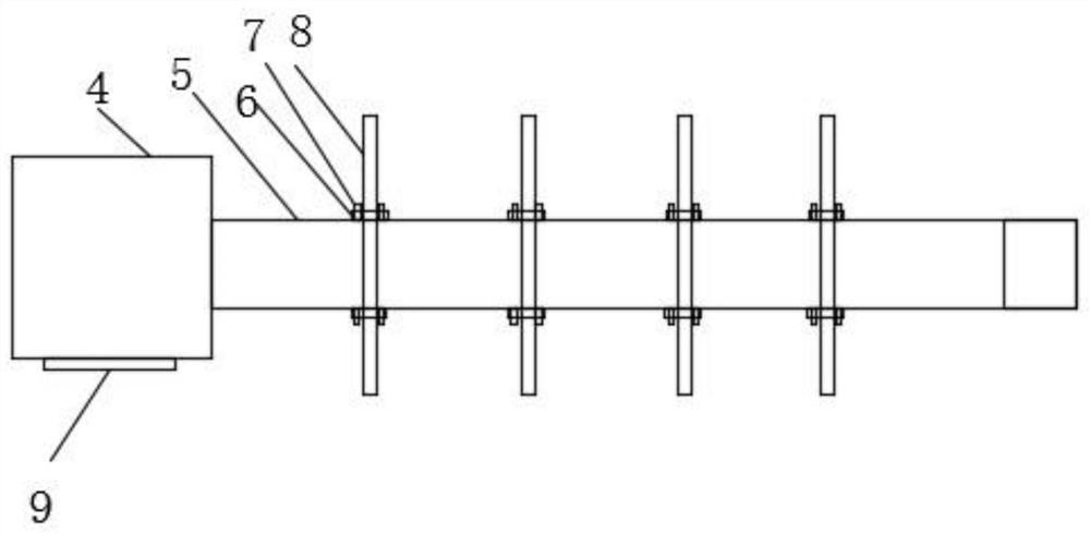 A kind of cutting processing device for aluminum sheet finishing