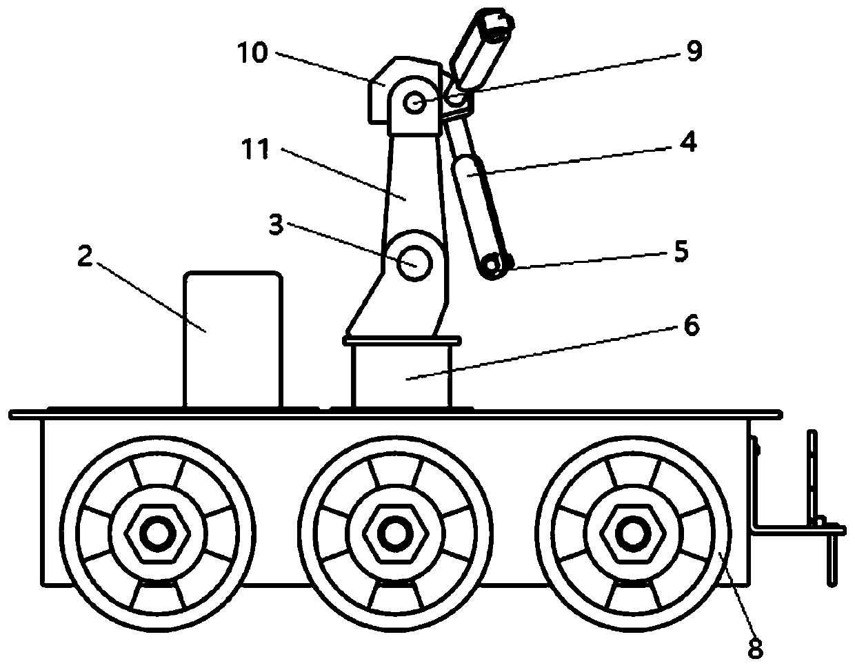 Power transformer internal fault detection system based on wall-climbing robot