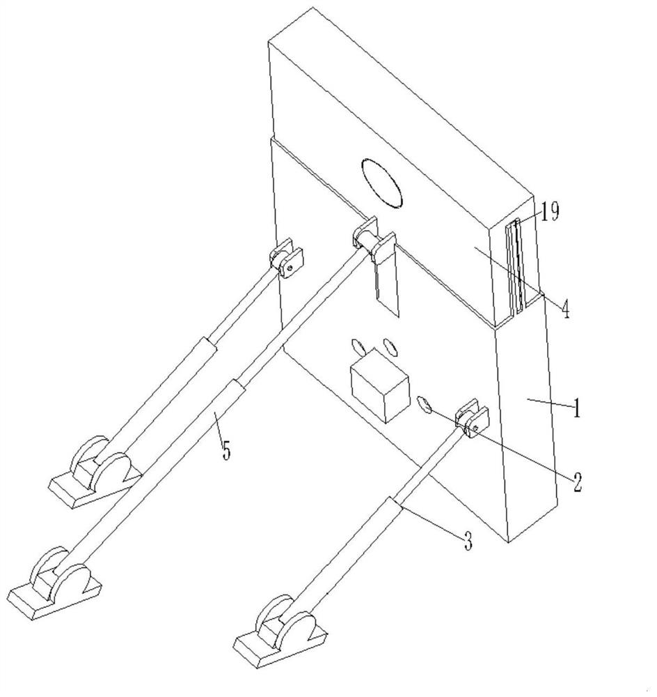 Automatically-controlled turning plate rubber dam