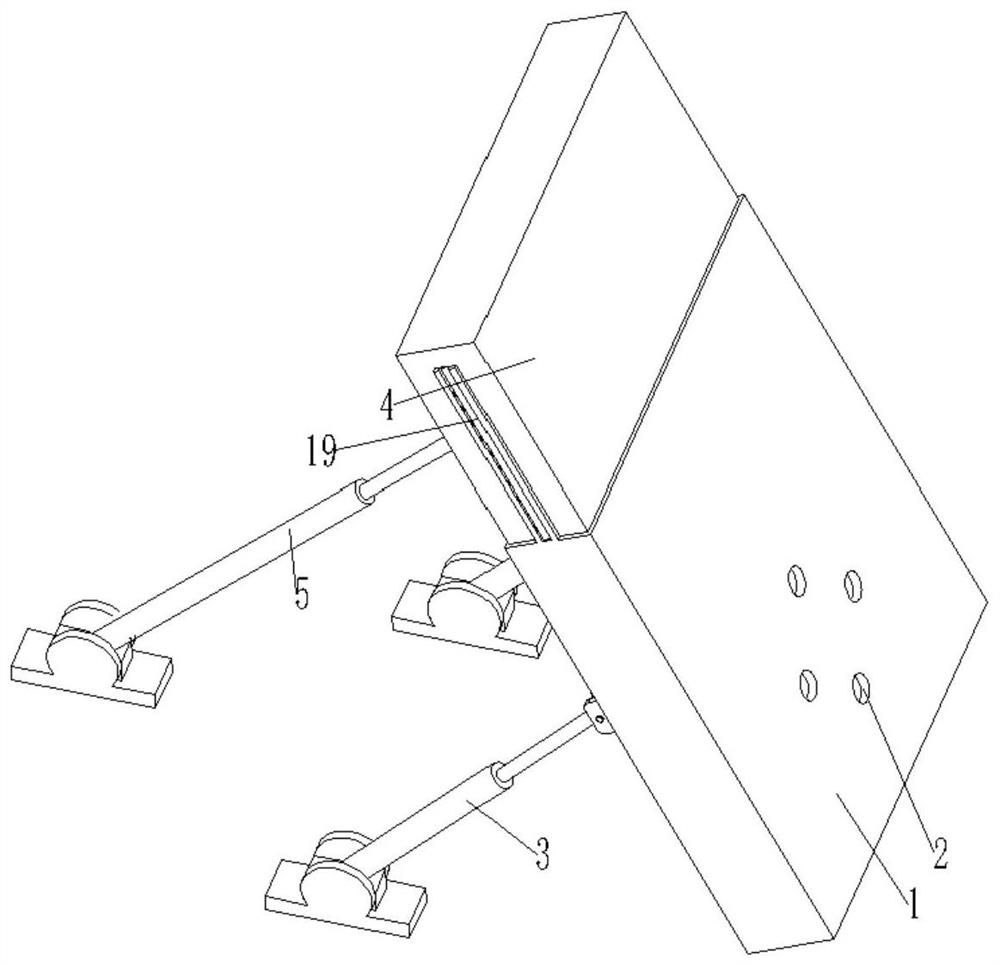 Automatically-controlled turning plate rubber dam