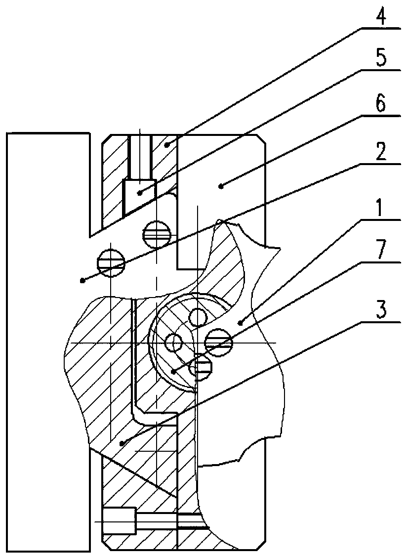 Measuring device for pretightening force of optical lens threaded pressure ring