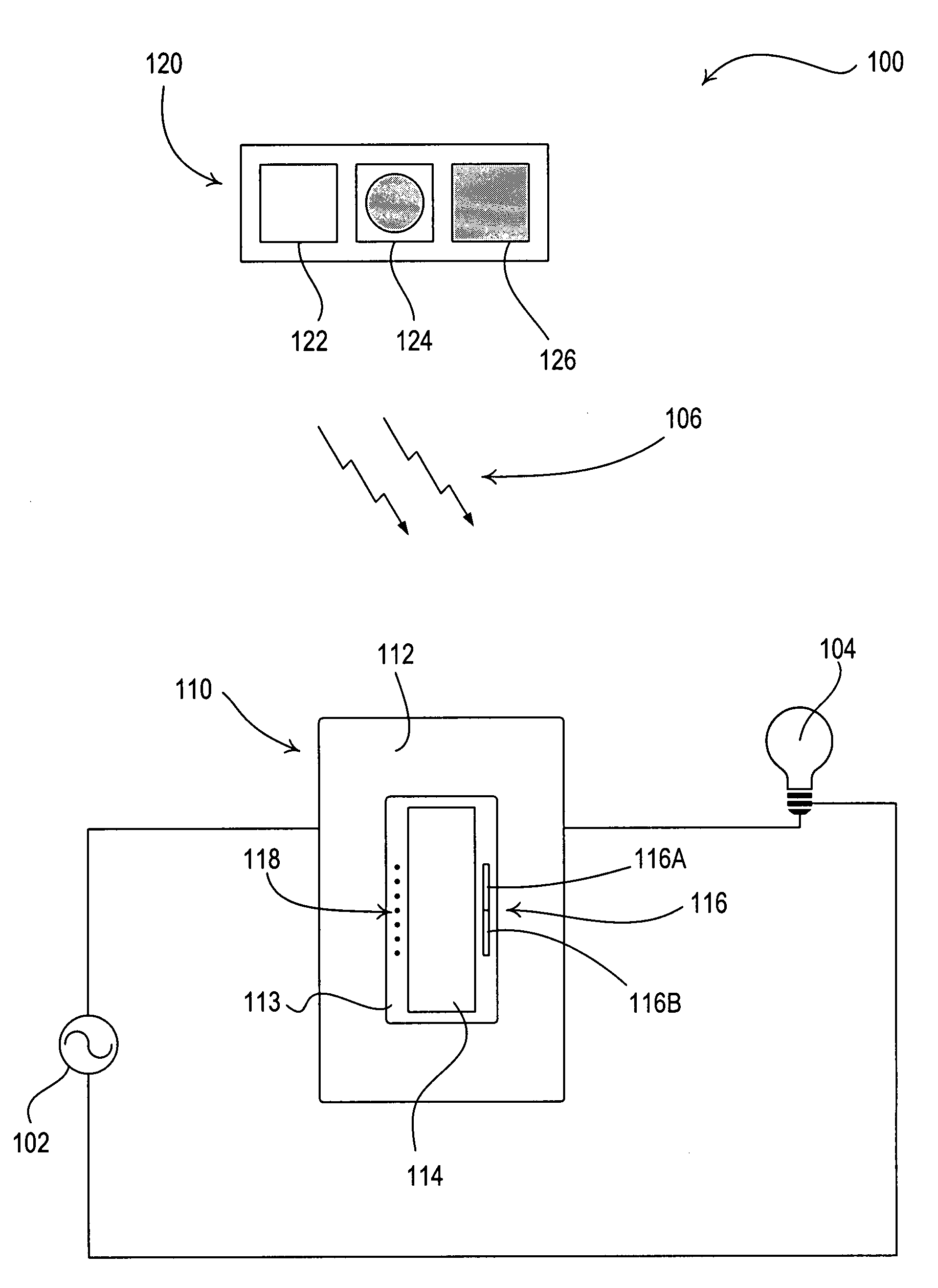 Method of programming a lighting preset from a radio-frequency remote control