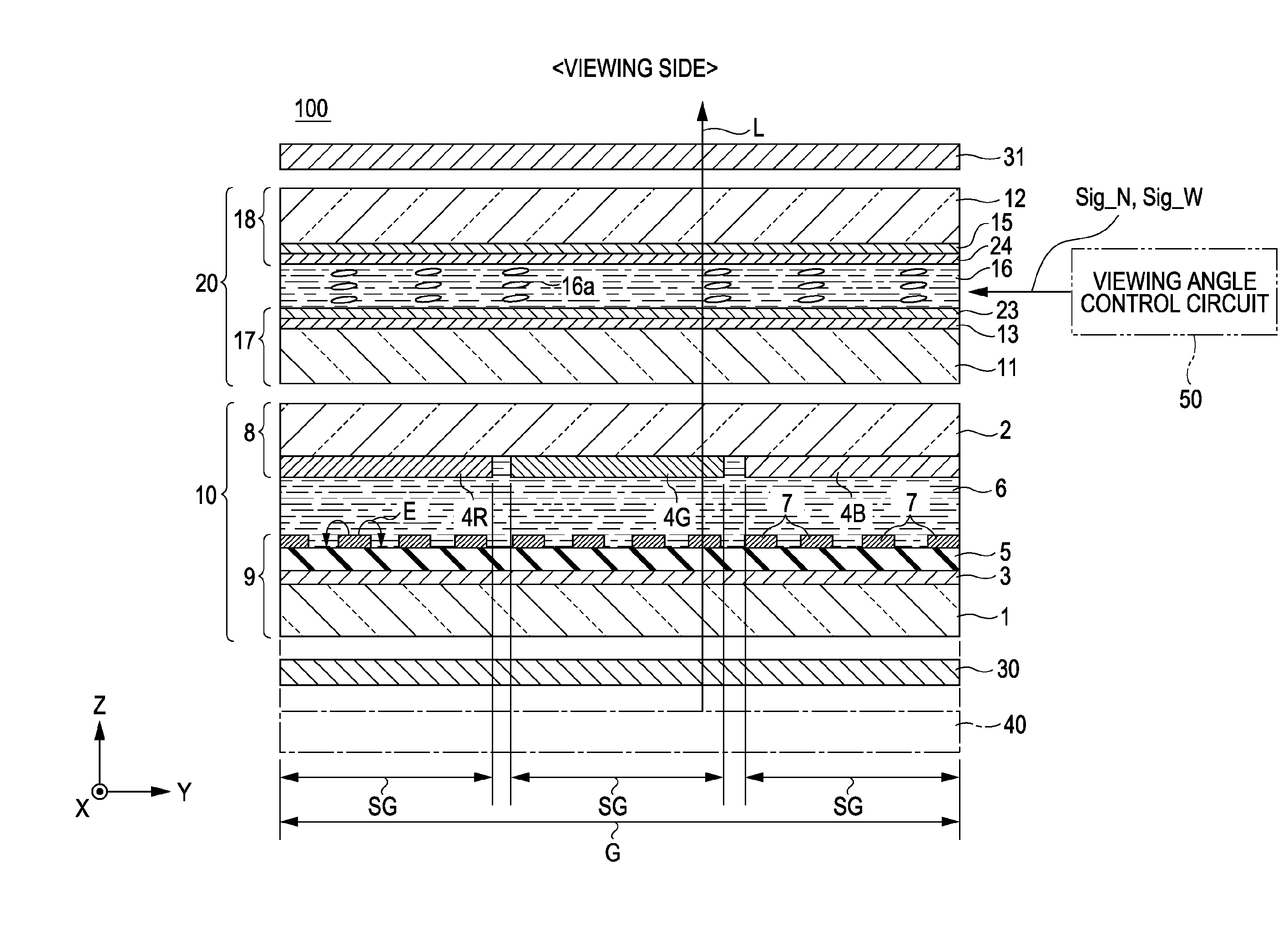 Liquid crystal device and electronic apparatus