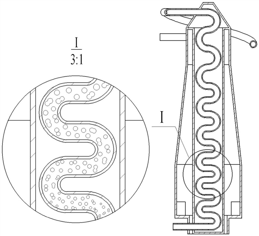 Elbow Coalescing Three-Phase Cyclone Separator