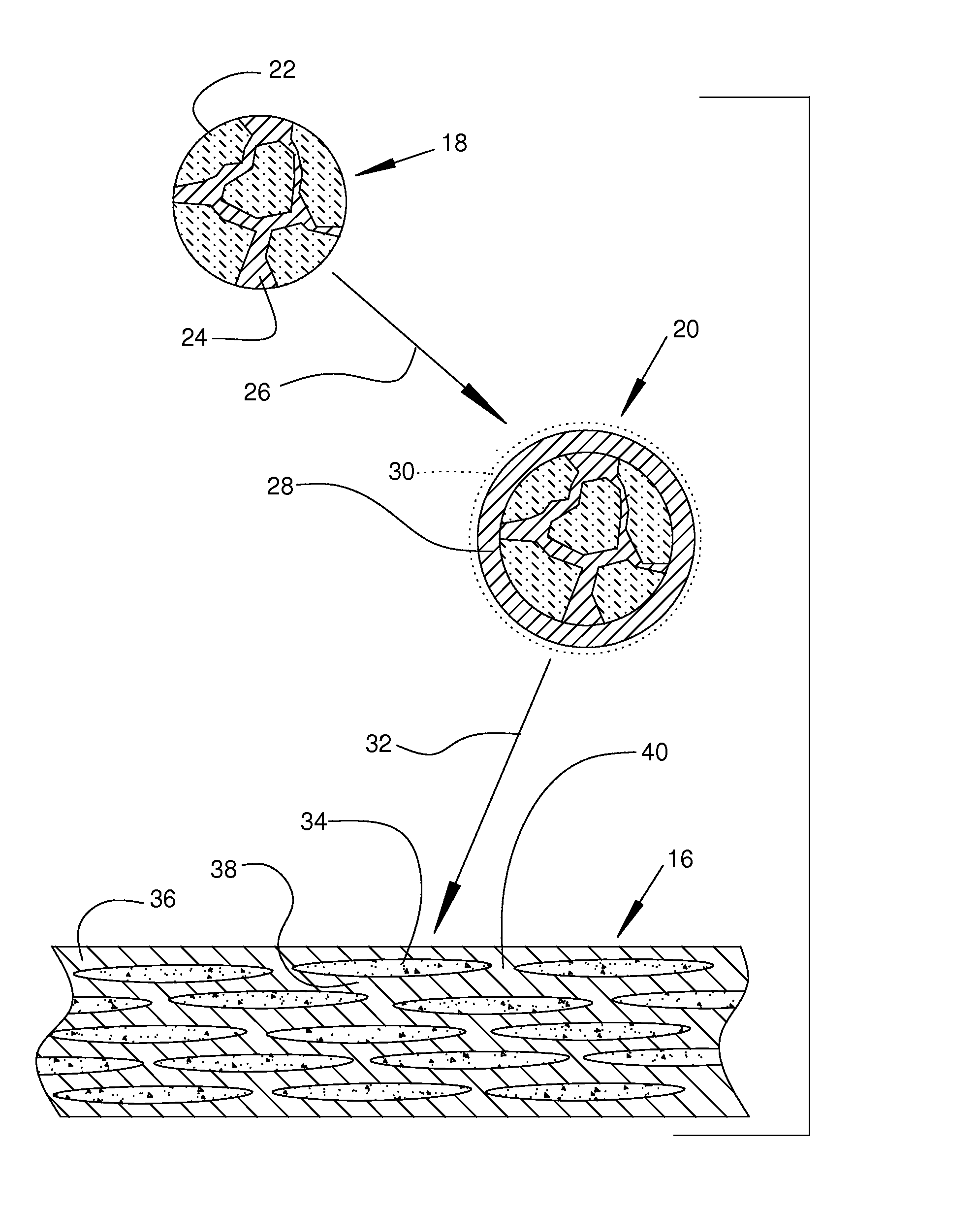 Coatings, composition, and method related to non-spalling low density hardface coatings