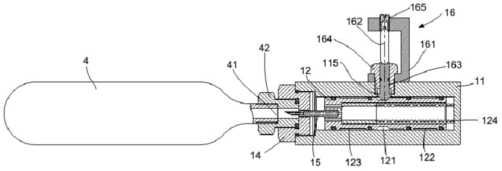 Fire-fighting equipment with automatic opening function