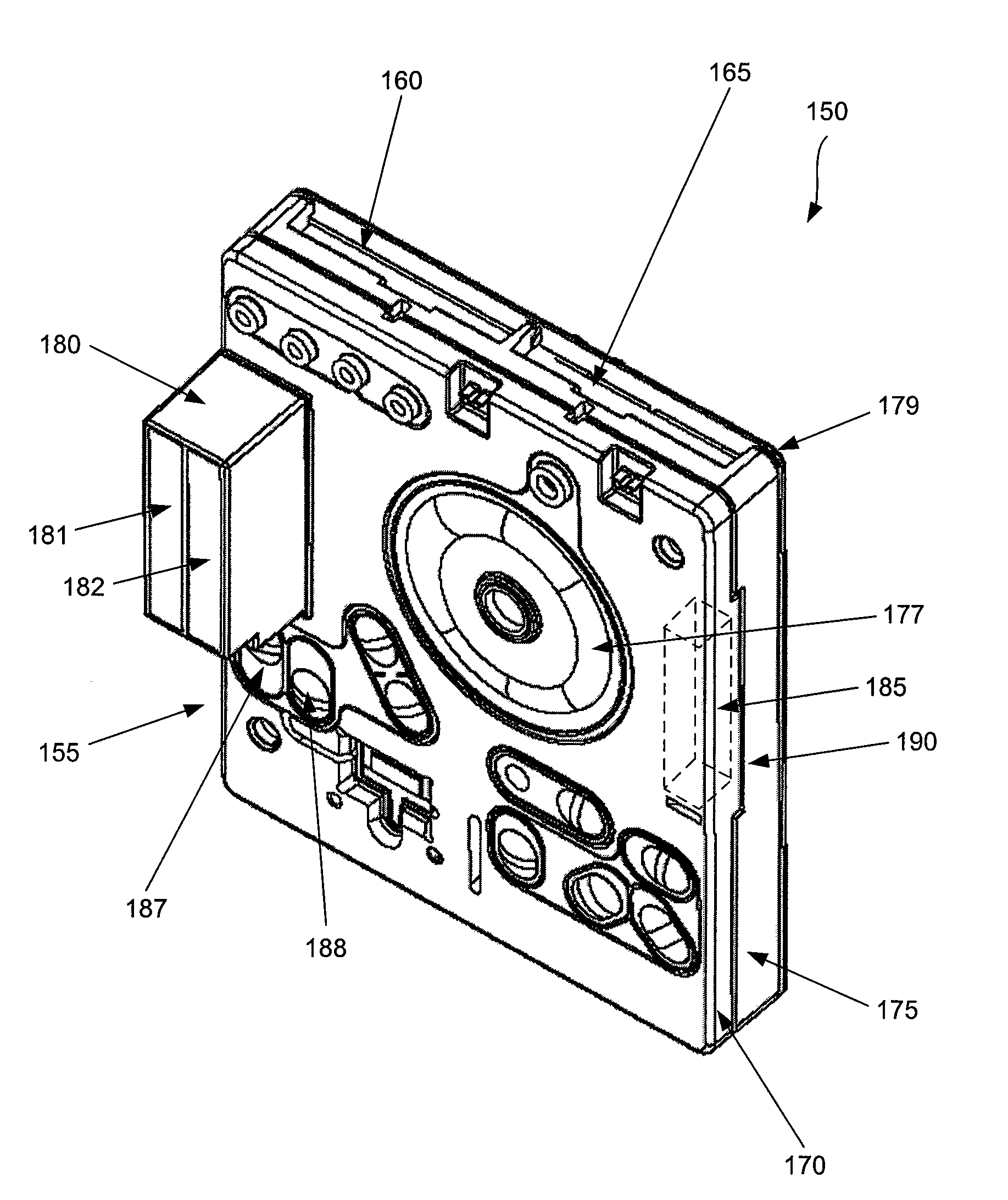 System and method for controlling fluid flow in an aspiration chamber