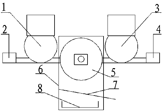 System for peeling non-peeled walnuts