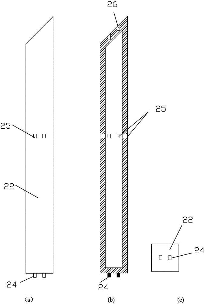 Decorative lamp tree trunk assembled based on plurality of branch segments