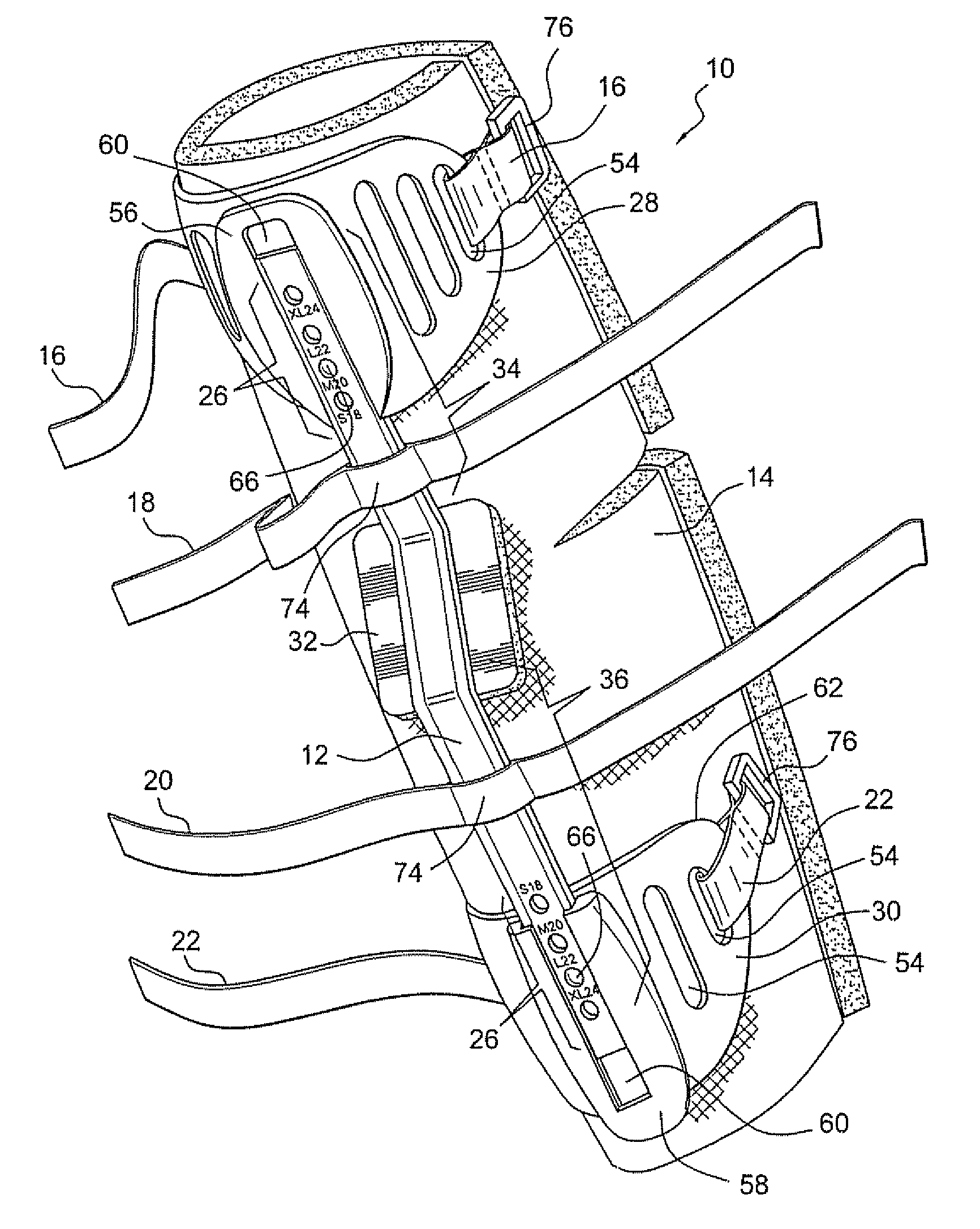 Knee immobilizer