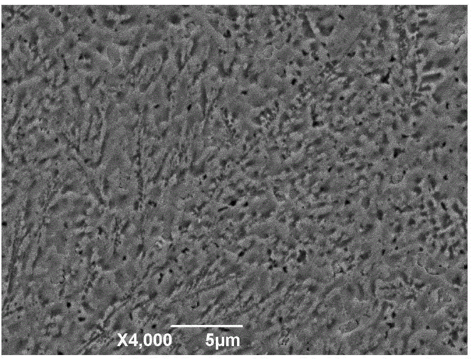 Cu-containing high-entropy alloy coating with liquid phase separation tissue and preparation method thereof