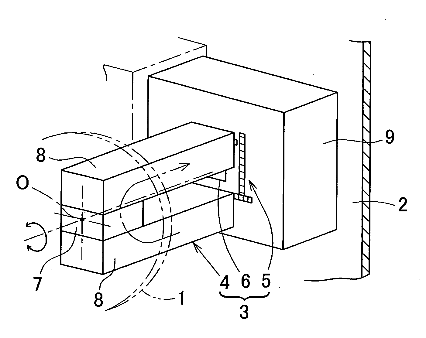 Rotation sensor and bearing assembly using the same