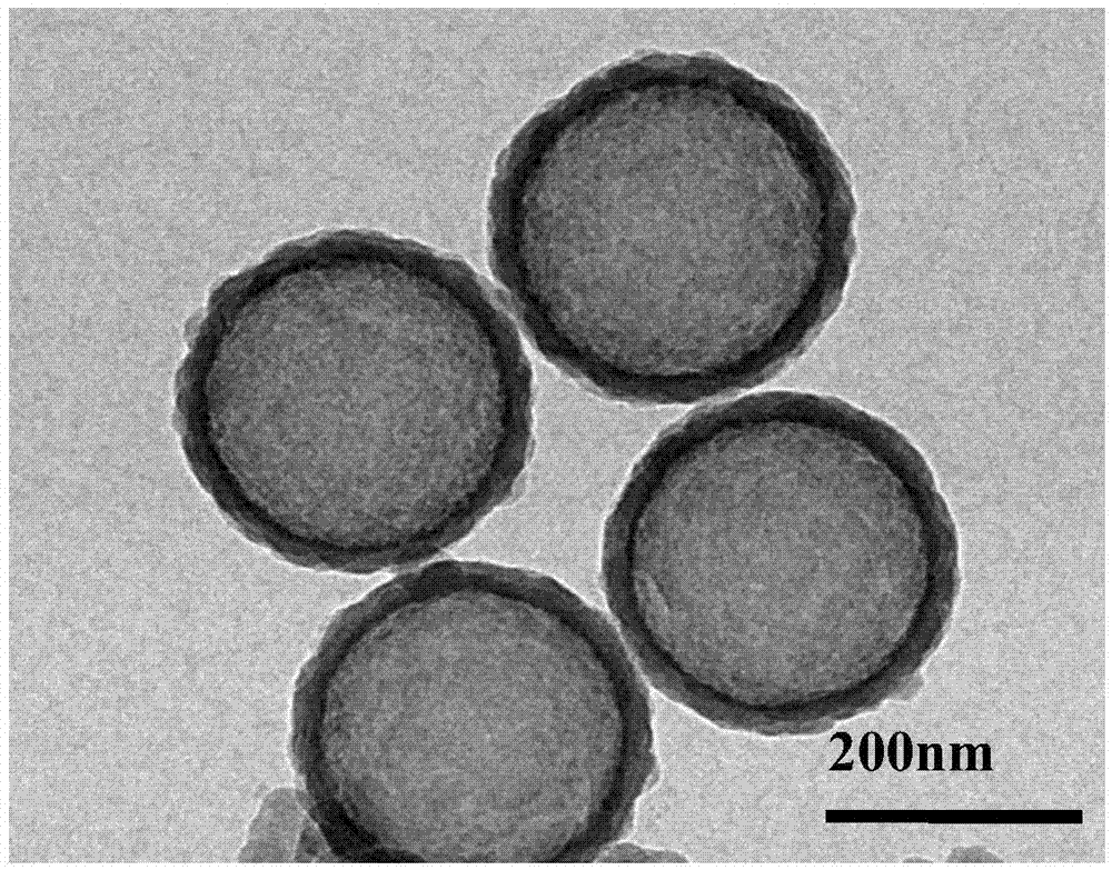 Blue-green hollow monox photonic crystal structural color film and preparing method thereof