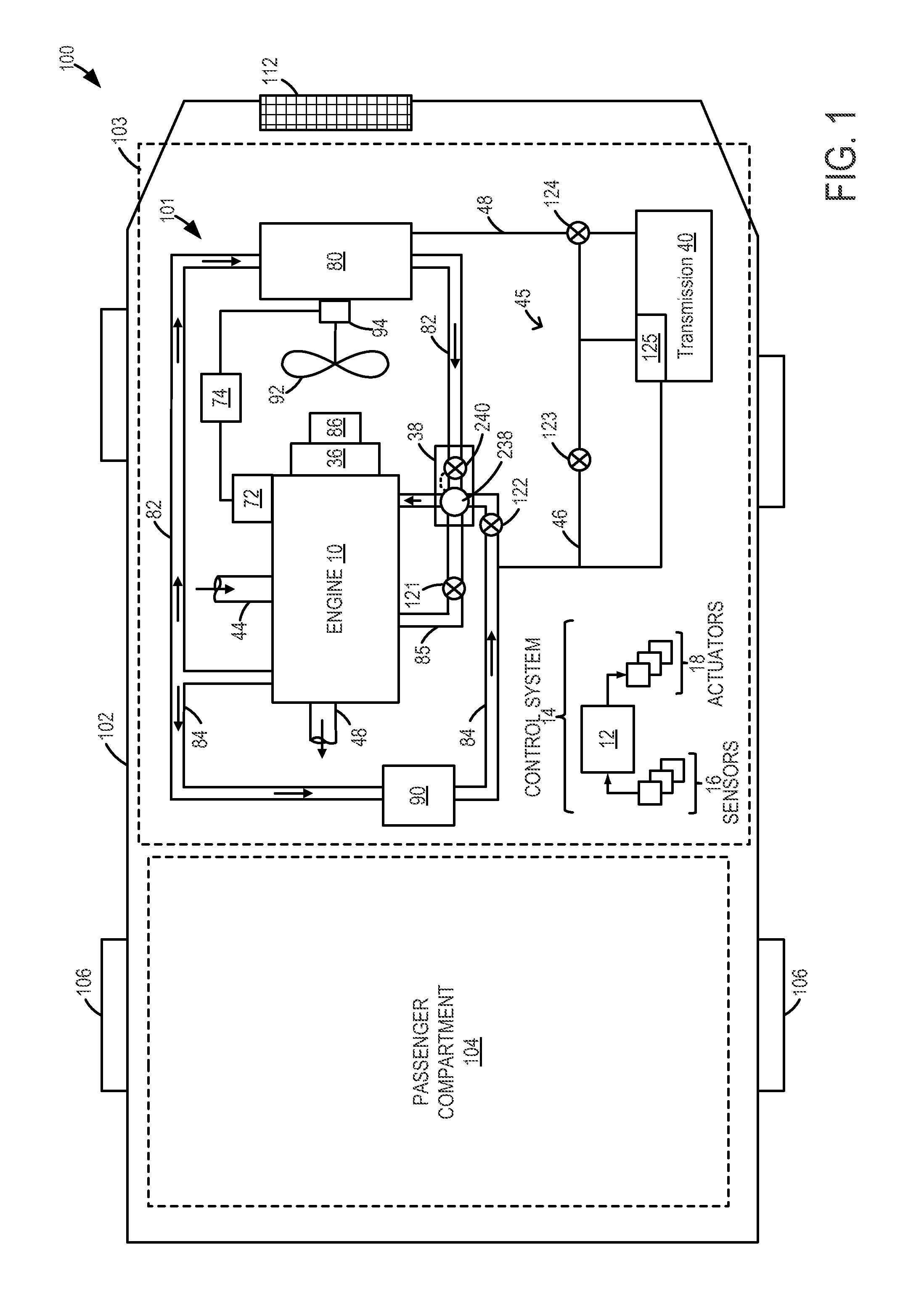 Engine cooling system control