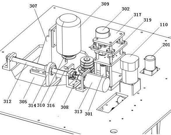 Automatic machining machine of tuning peg of erhu