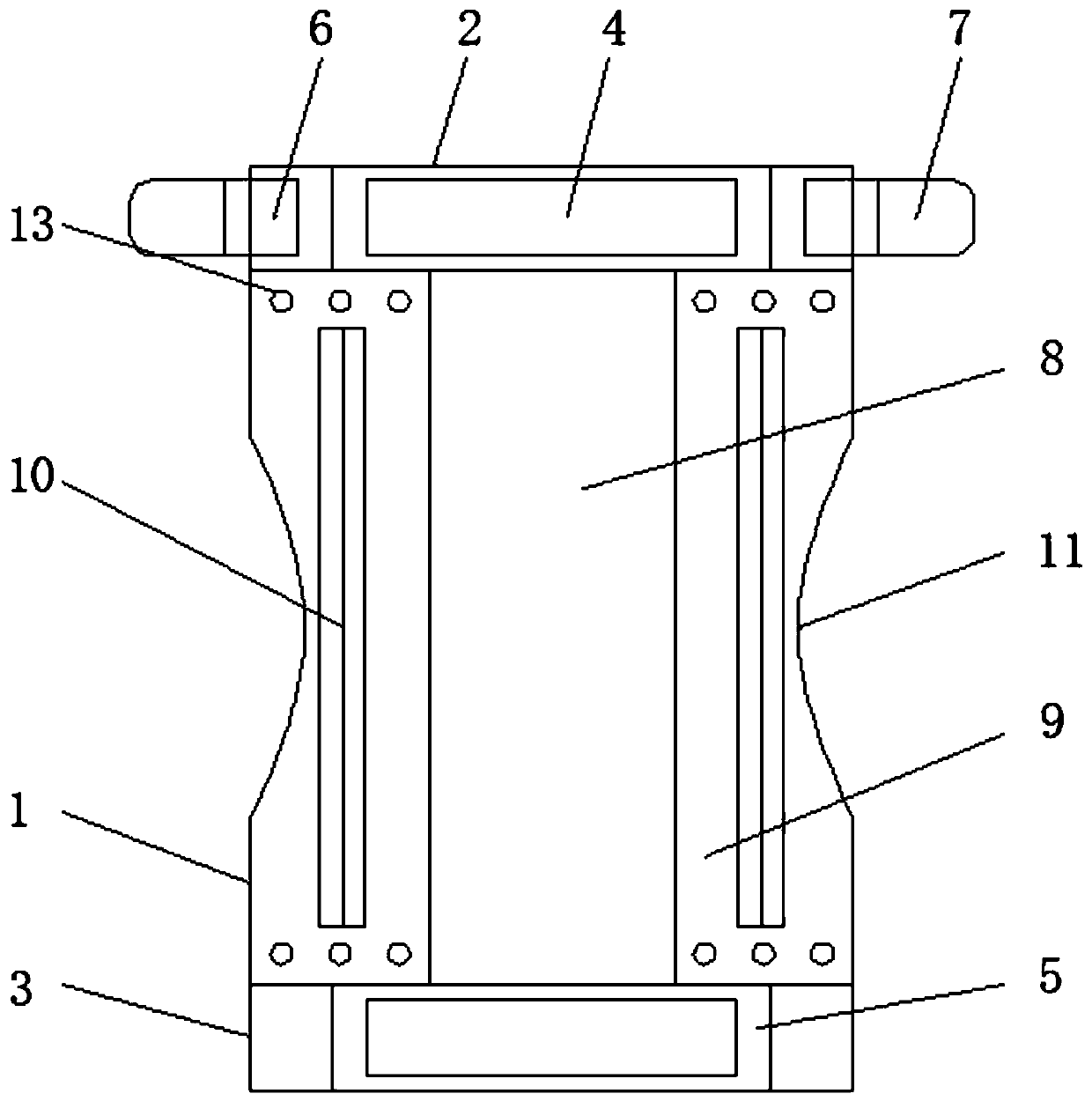 Double-layer comfortable paper diaper and processing method thereof