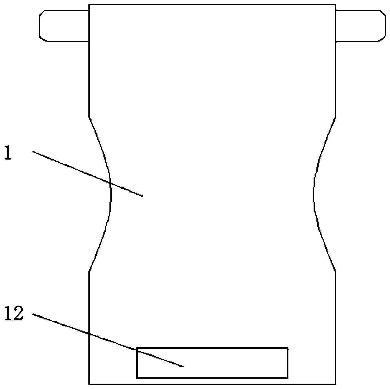 Double-layer comfortable paper diaper and processing method thereof