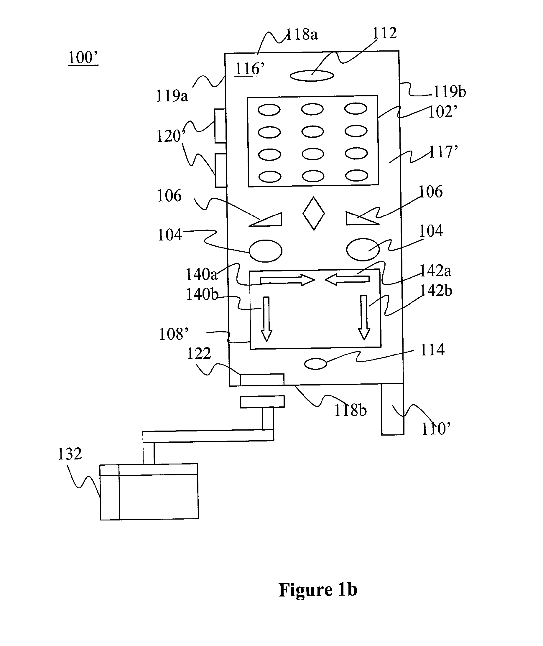 Wireless mobile phone having encoded data entry facilities