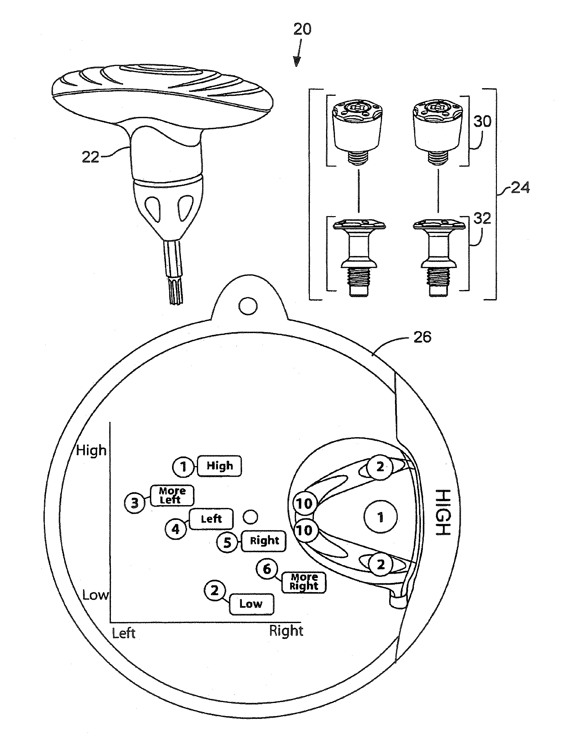 Removable weight and kit for golf club head