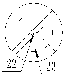 Push-and-pull reinforcing steel bar drawing force-bearing mechanism