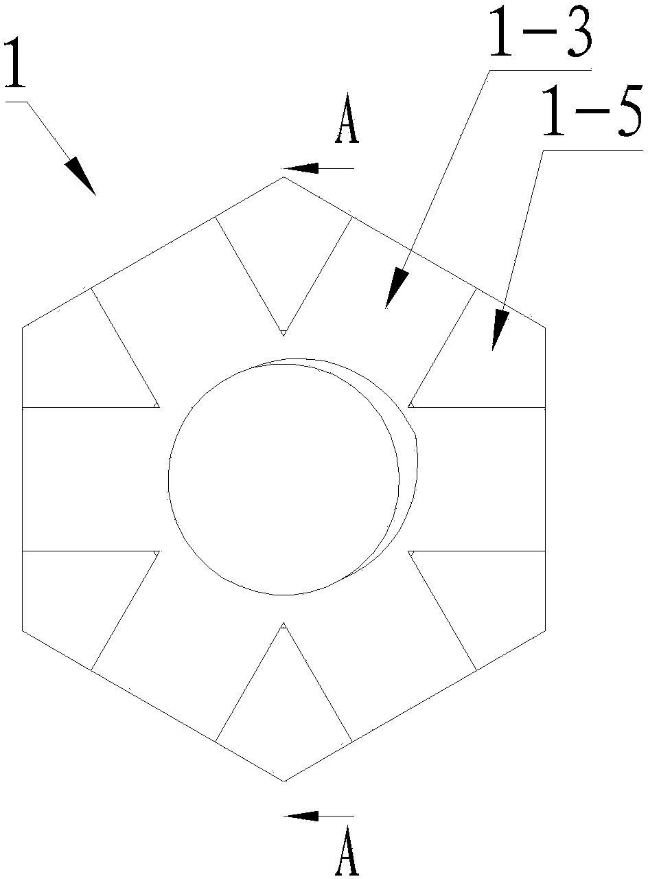 Device for necking grooved self-locking nut