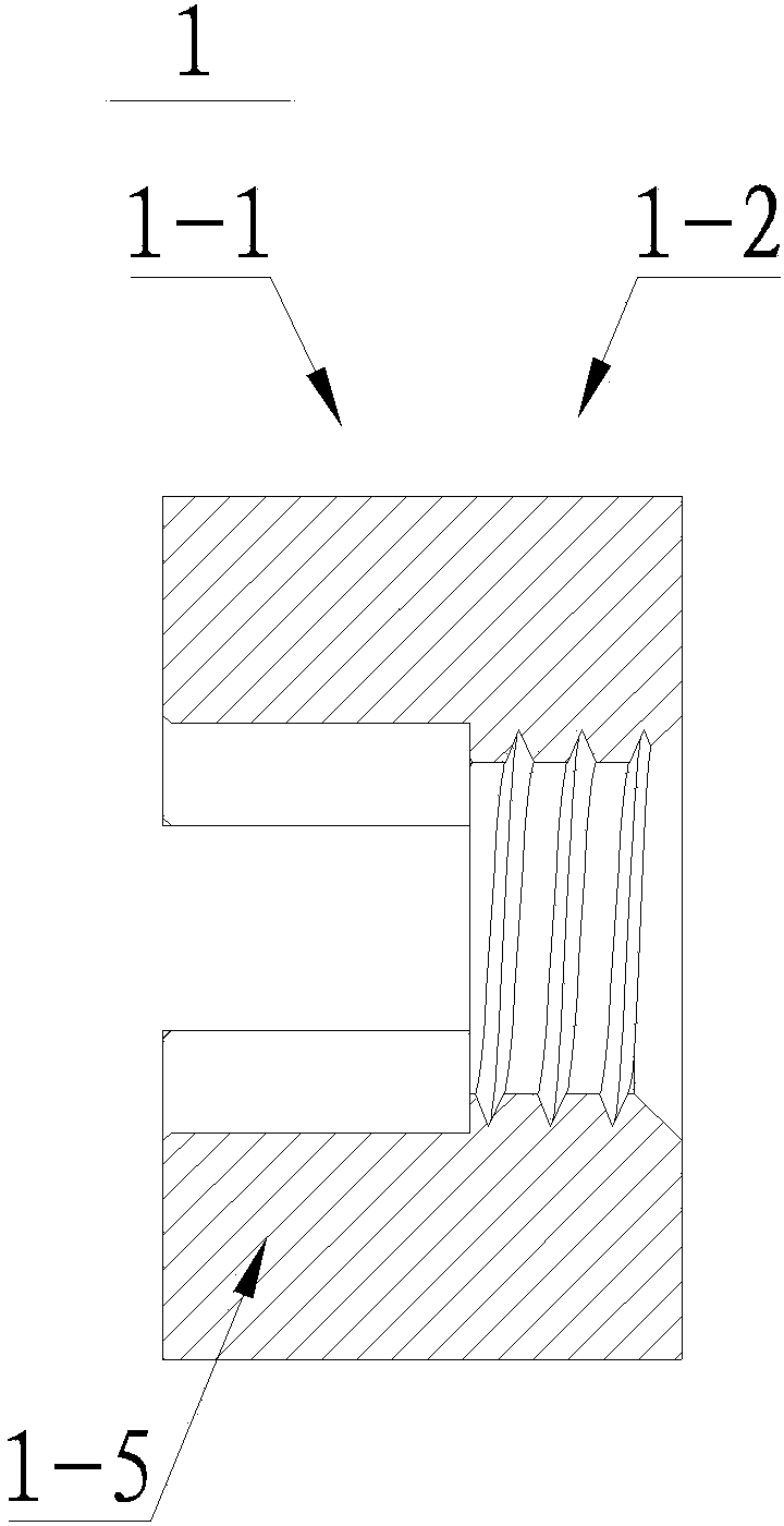 Device for necking grooved self-locking nut